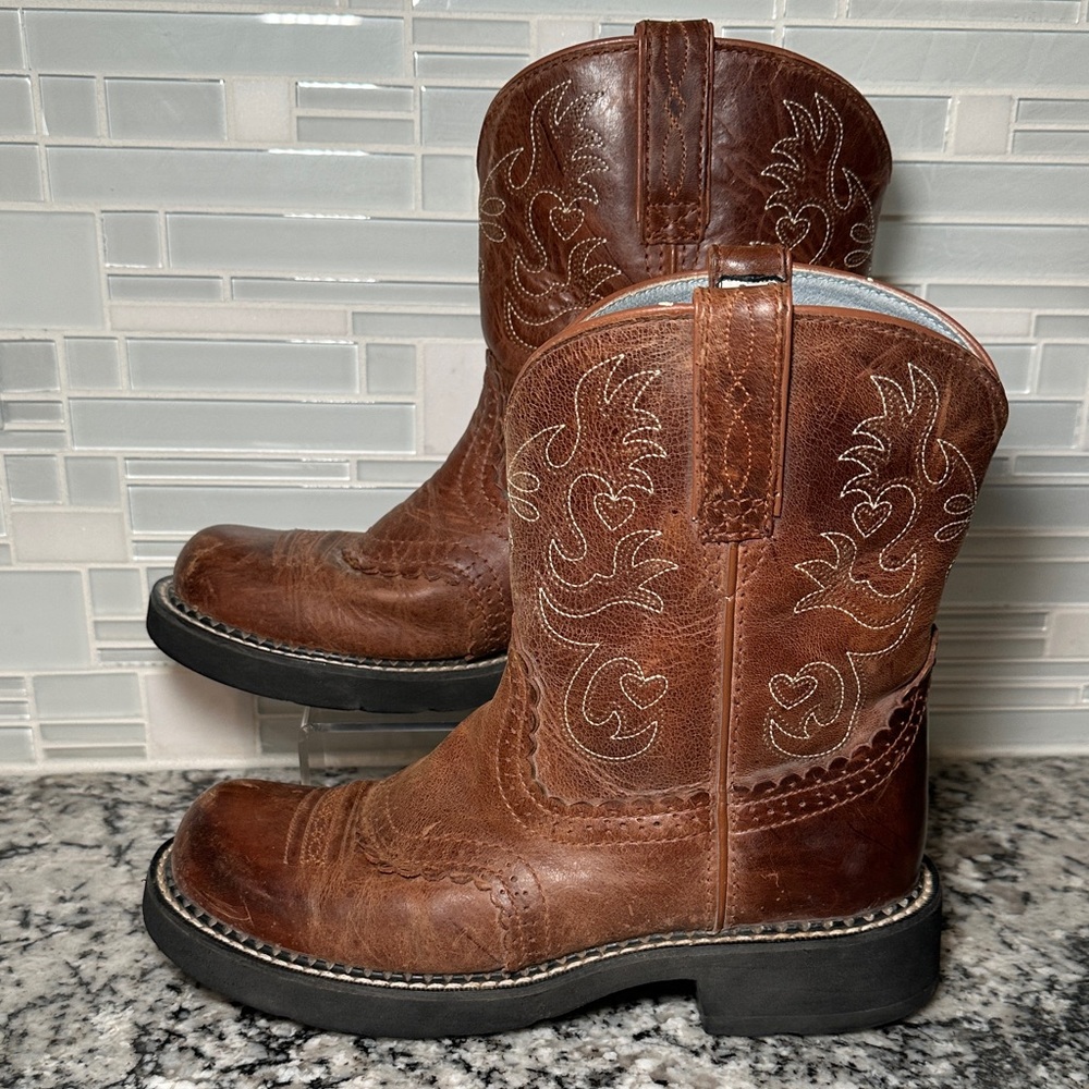 Ariat Fatbaby Saddle Western Boots